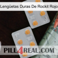 Lengüetas Duras De Rockit Rojo 25